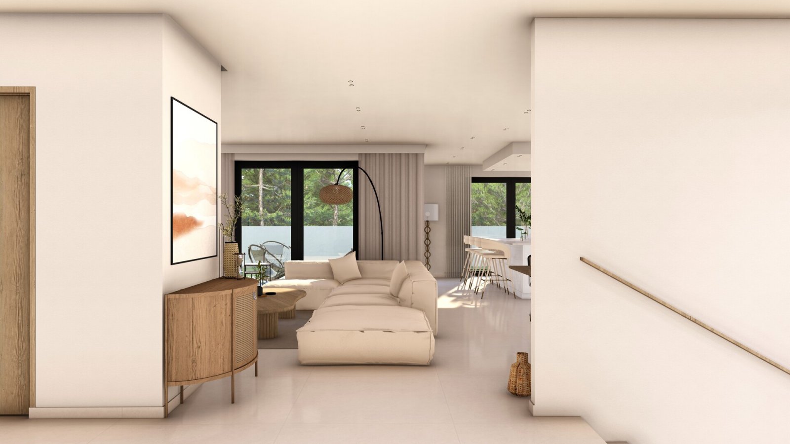 Exclusive villa with pool, sea view, Finestrat
