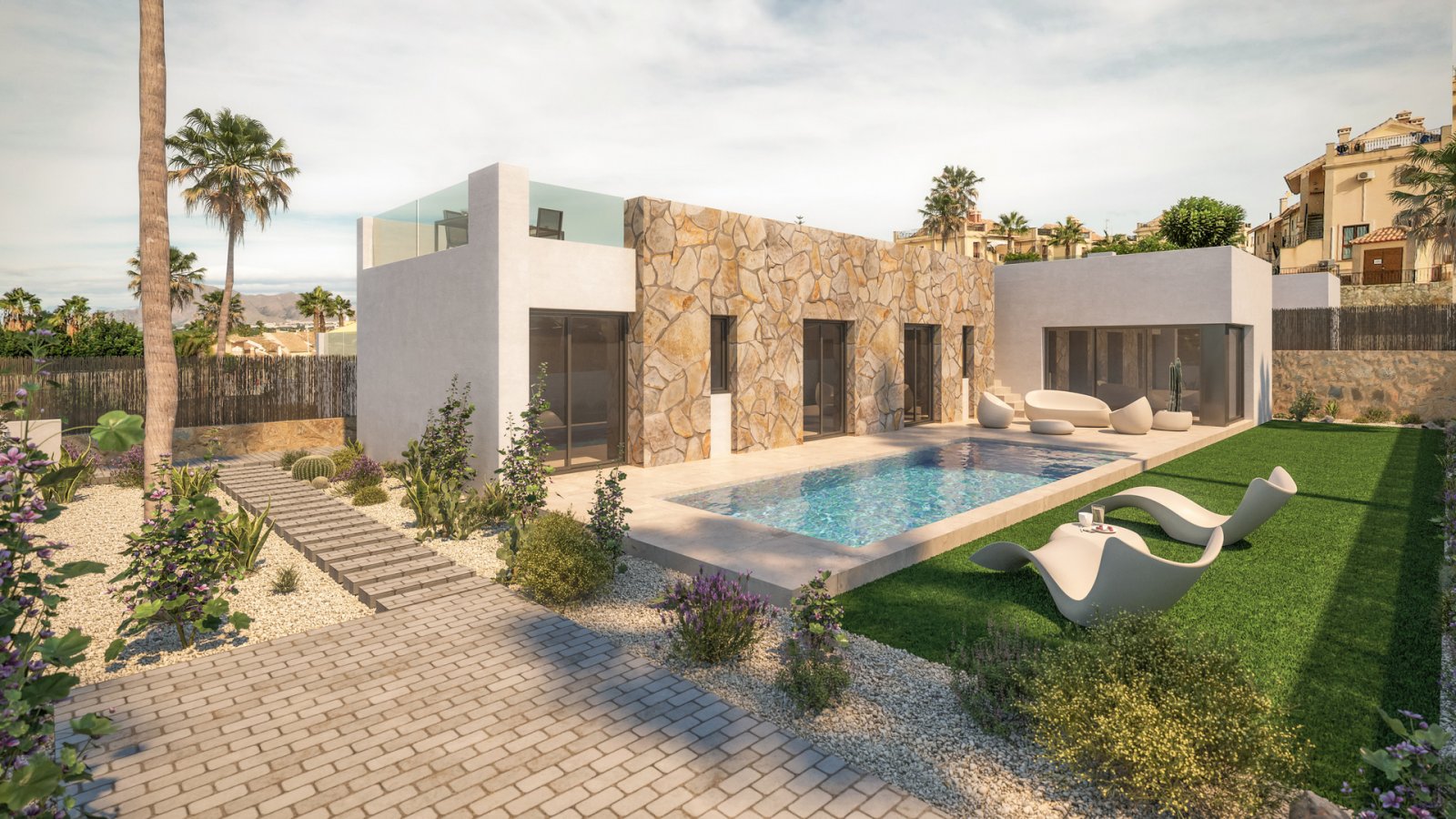 Luxury house by the golf course La Finca, privacy and tranquility, Orihuela