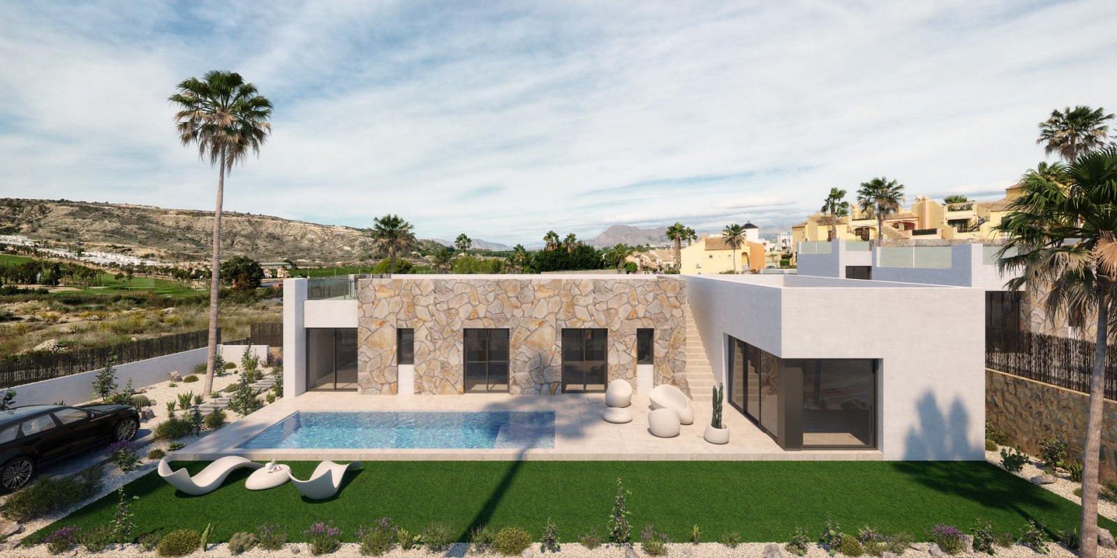 Luxury house by the golf course La Finca, privacy and tranquility, Orihuela