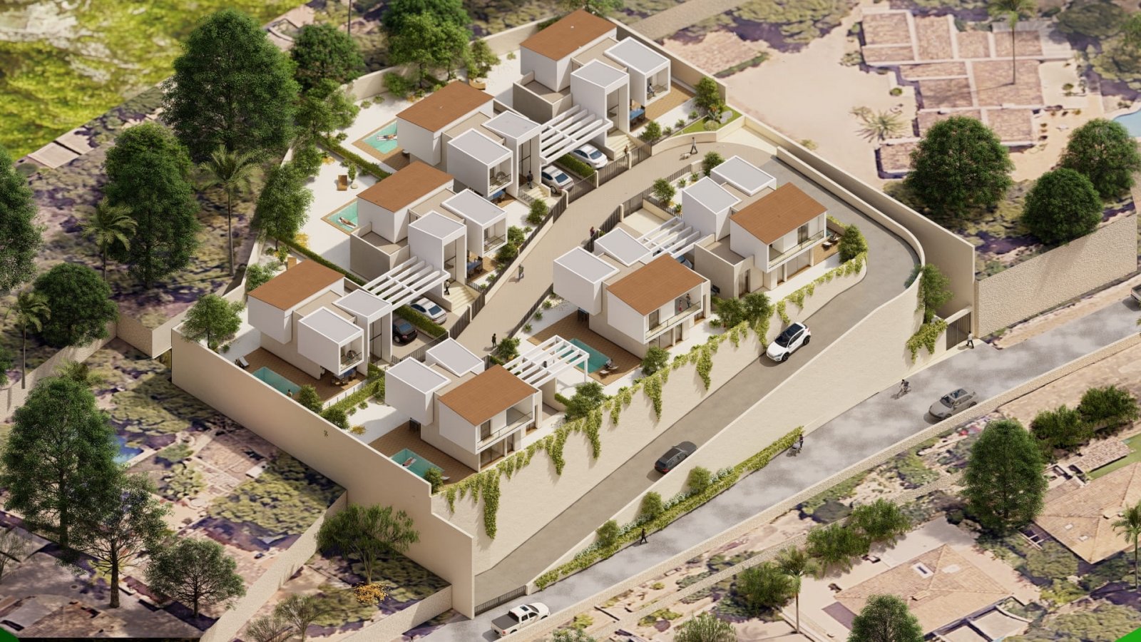 Luxury house with pool and sea views, La Nucia