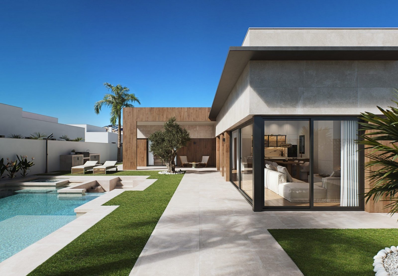 Exklusives Haus in Flughafennähe, privater Garten, Murcia