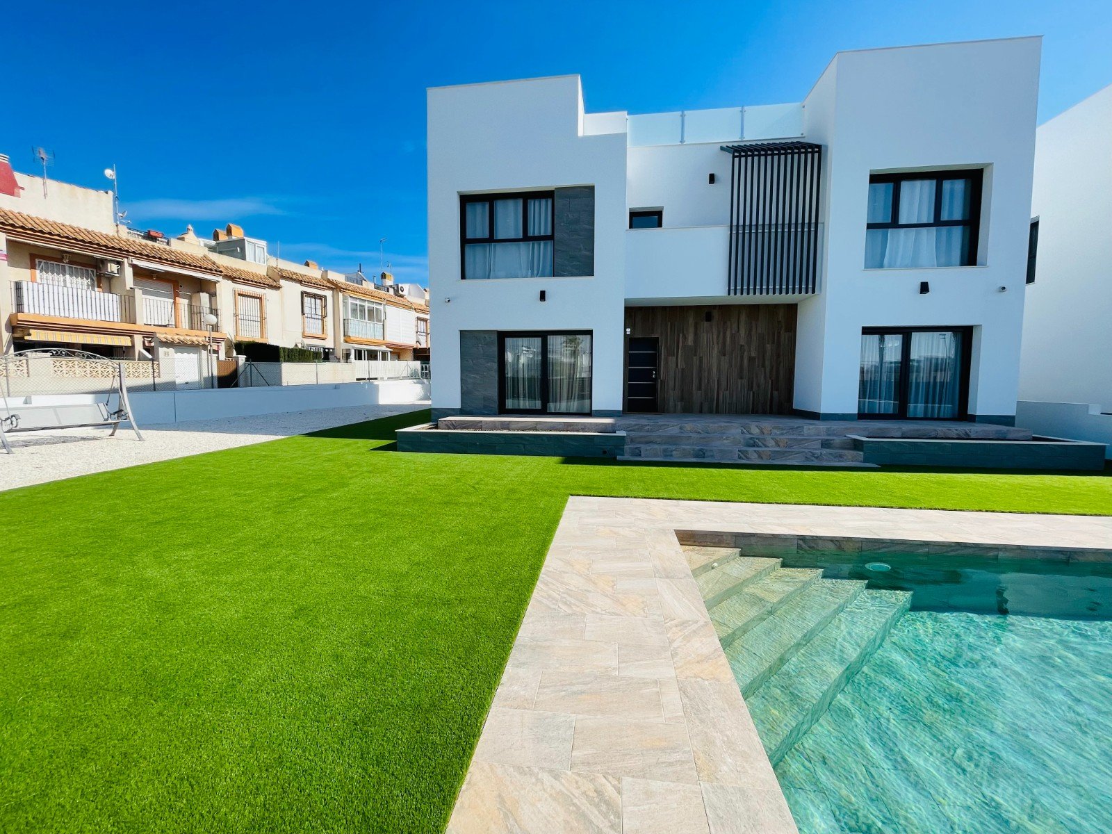 Luxury house with sea views, swimming pool, Torrevieja