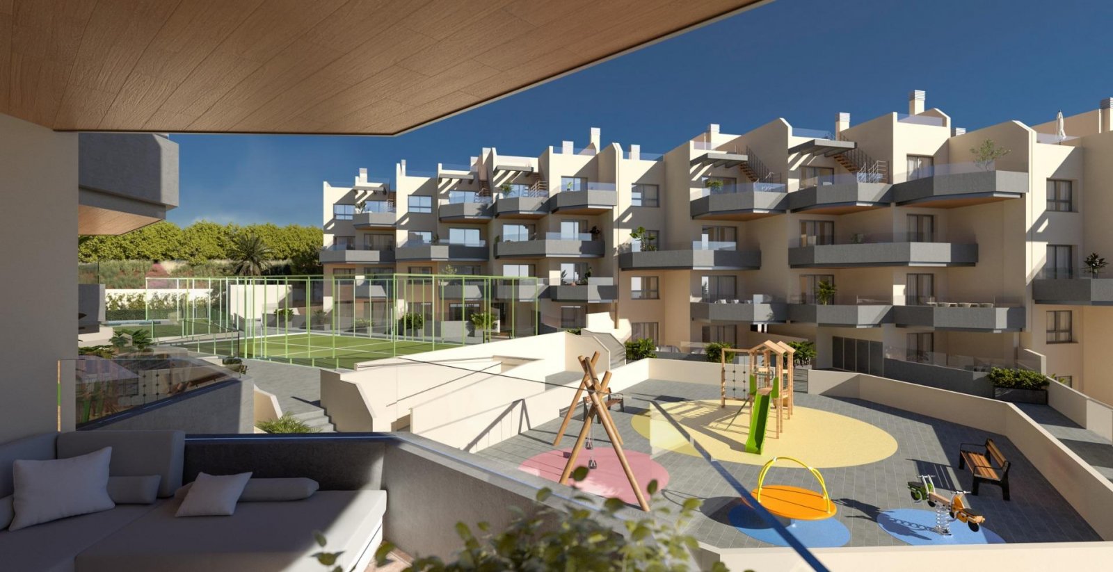 Elegant apartments by the sea, 200 m from the beach, Torrox