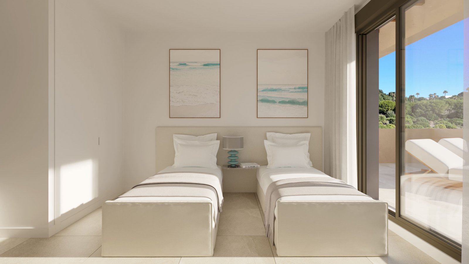 Elegant apartment with sea views, La Alcaidesa, Spain