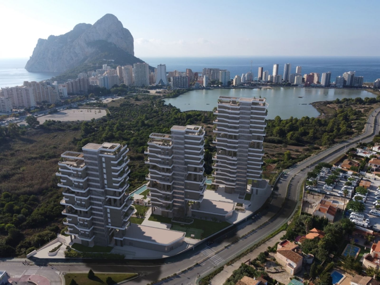 Modern apartments by the sea, Calpe