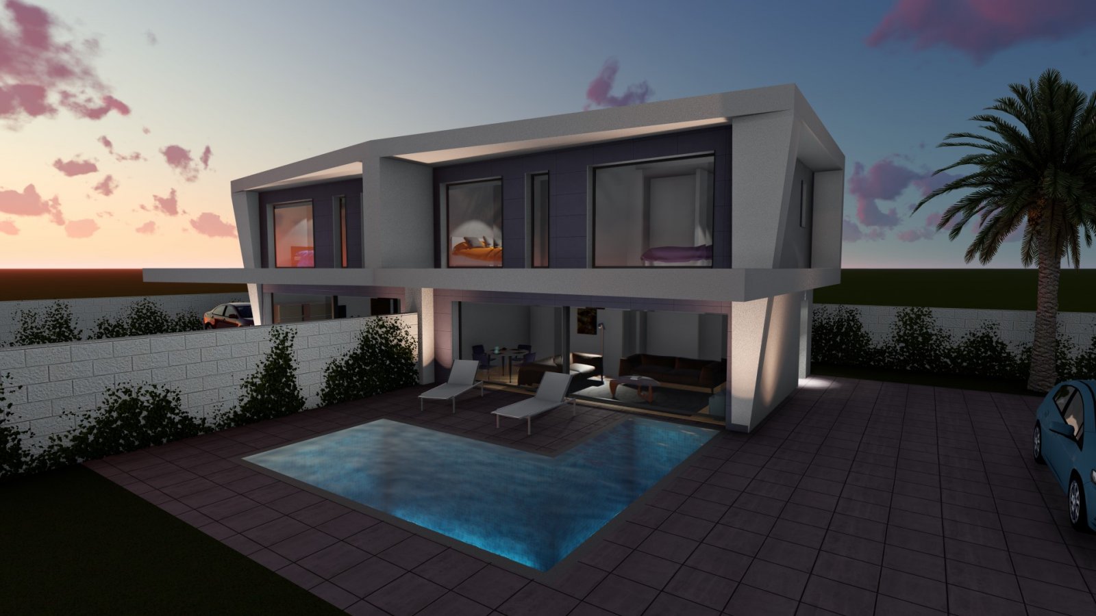 Stylish townhouse by the sea, Gran Alacant, Spain