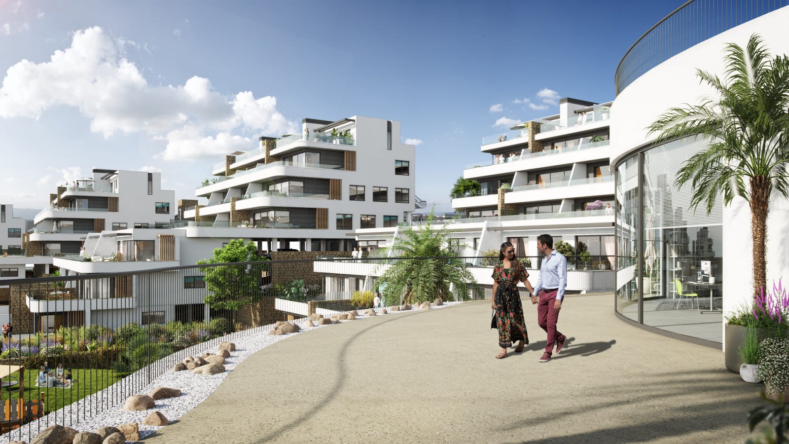 Moderne Apartments mit Meerblick, Finestrat