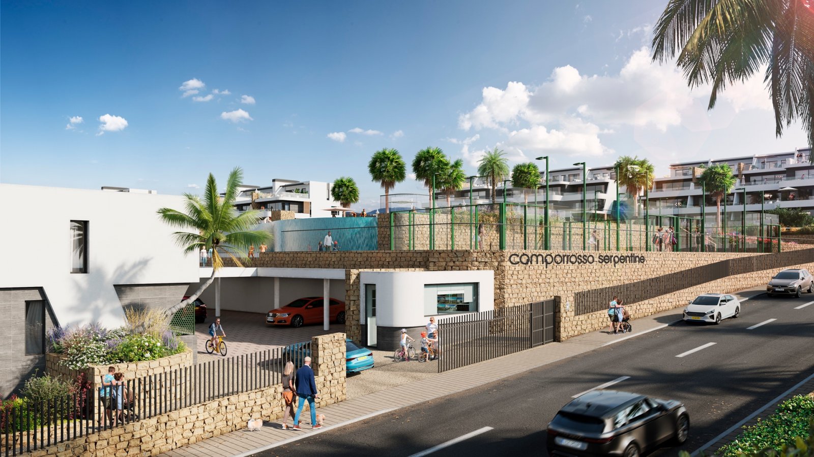 Moderne Apartments mit Meerblick, Finestrat