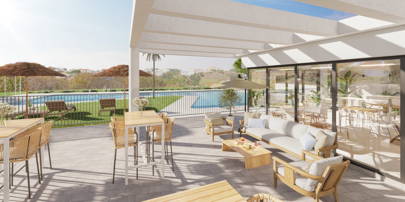 Elegante Wohnung am Meer, Las Lagunas de Mijas