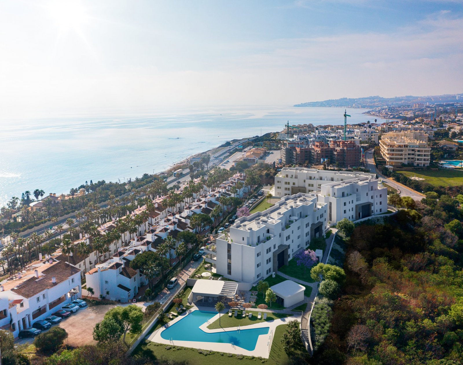 Elegante Wohnung am Meer, Las Lagunas de Mijas