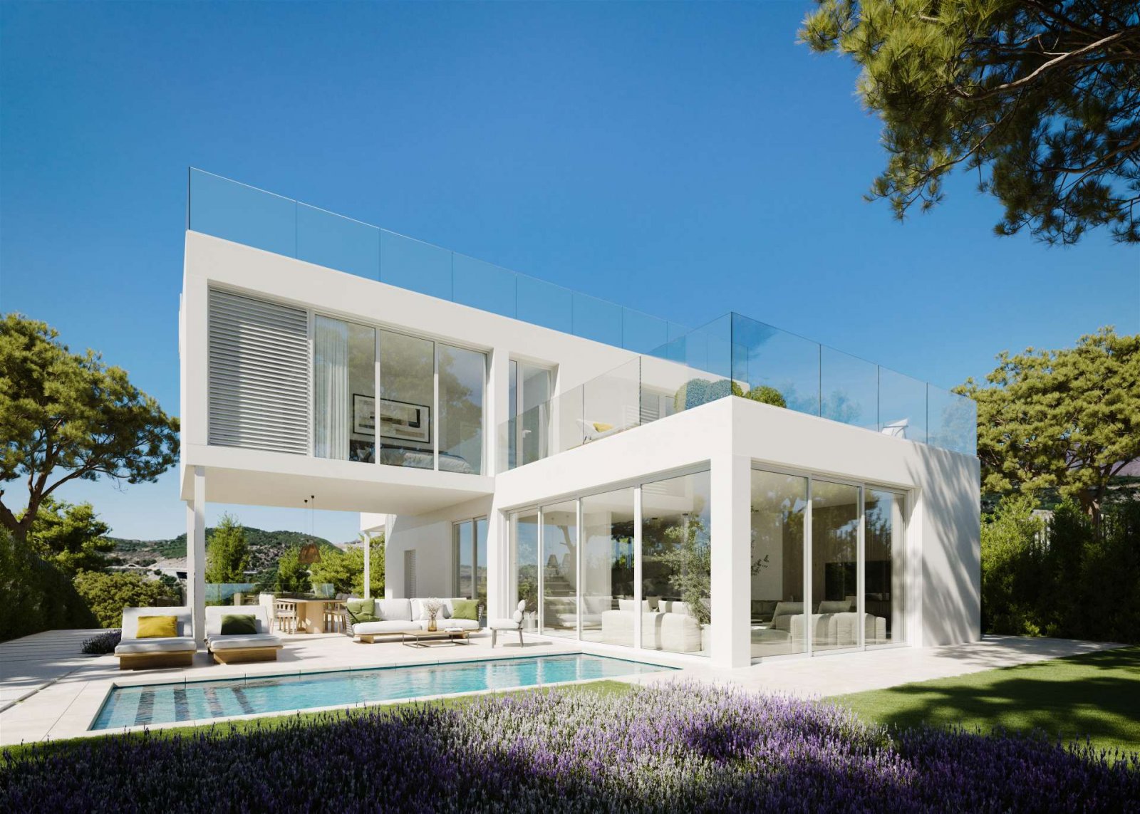 Exclusive villas by the sea, privacy and views, Estepona