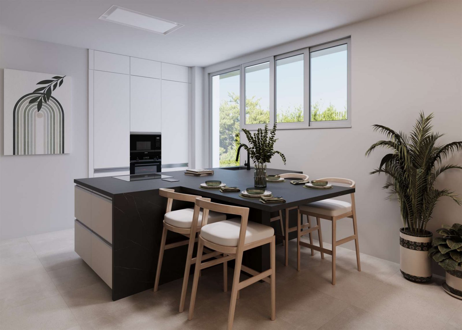 Exclusive villas by the sea, privacy and views, Estepona
