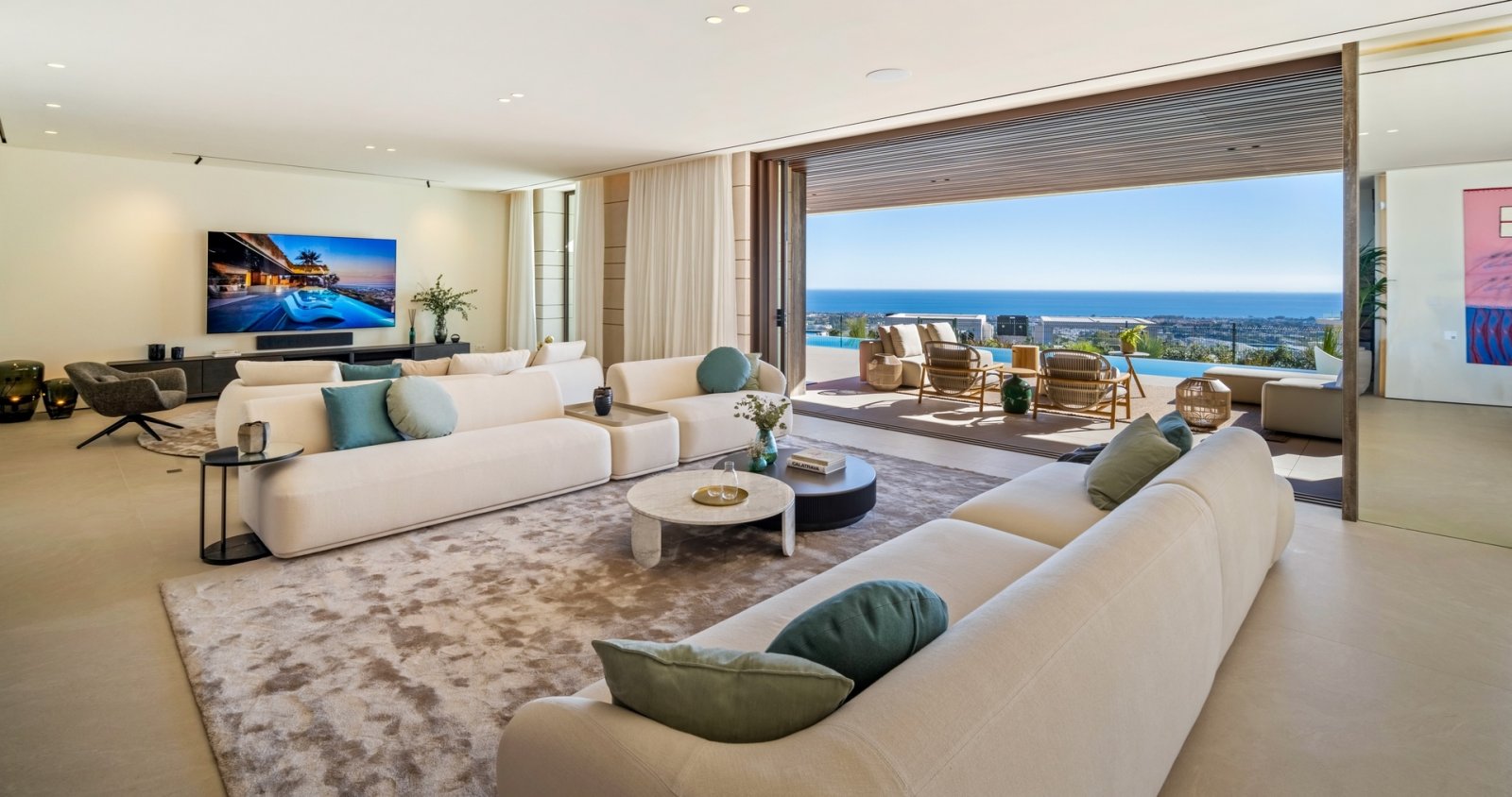 Luxury villas with sea views, Benahavís