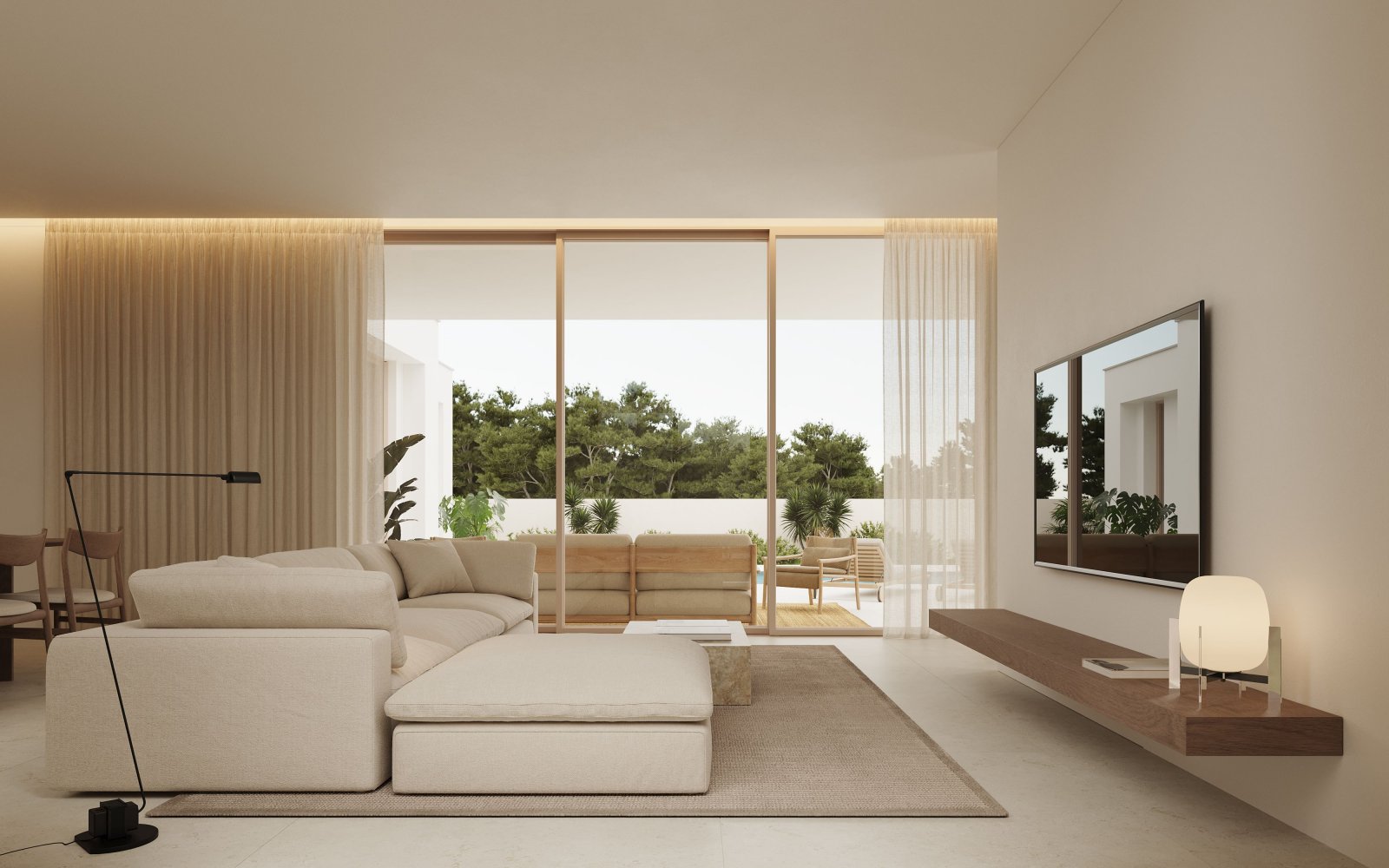 Elegant villa with pool and garden, Polop