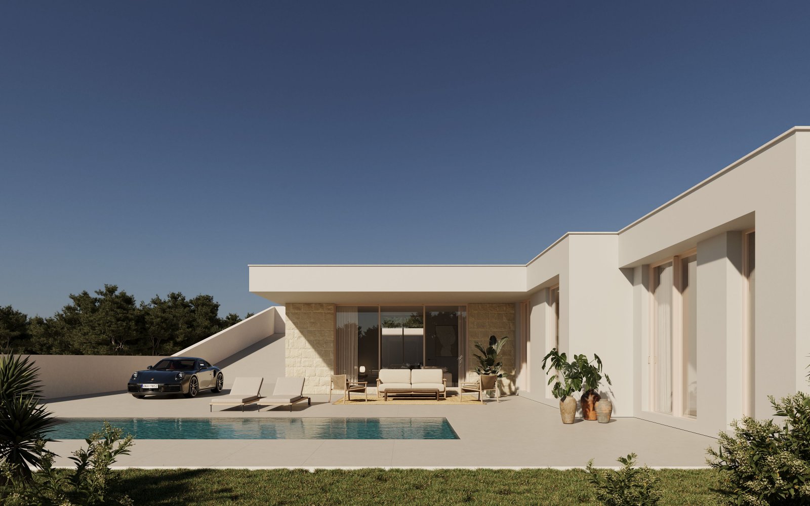 Luxury villa with pool, quiet Polop, Polop