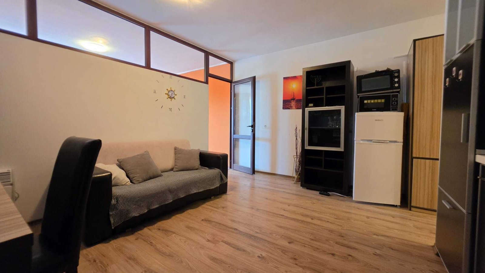 2-room apartment with sea view in Millennium 1 in Sveti Vlas, Bulgaria