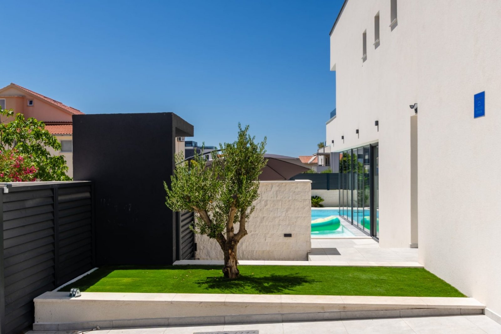 Luxury villa with pool and sea view, Vrsi, Croatia