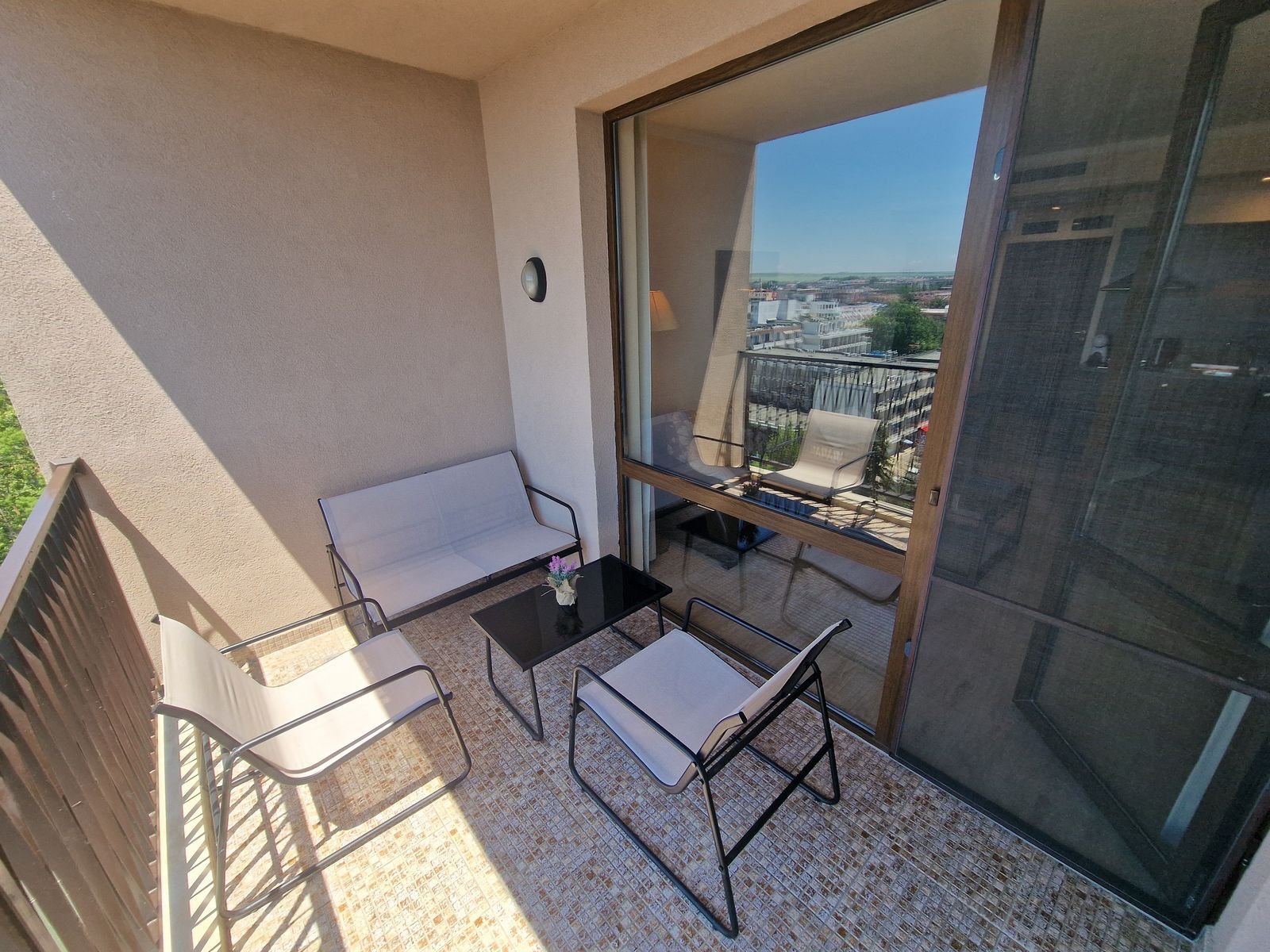 2-room apartment with sea and city views at Barceló Royal Beach, Sunny Beach, Bulgaria