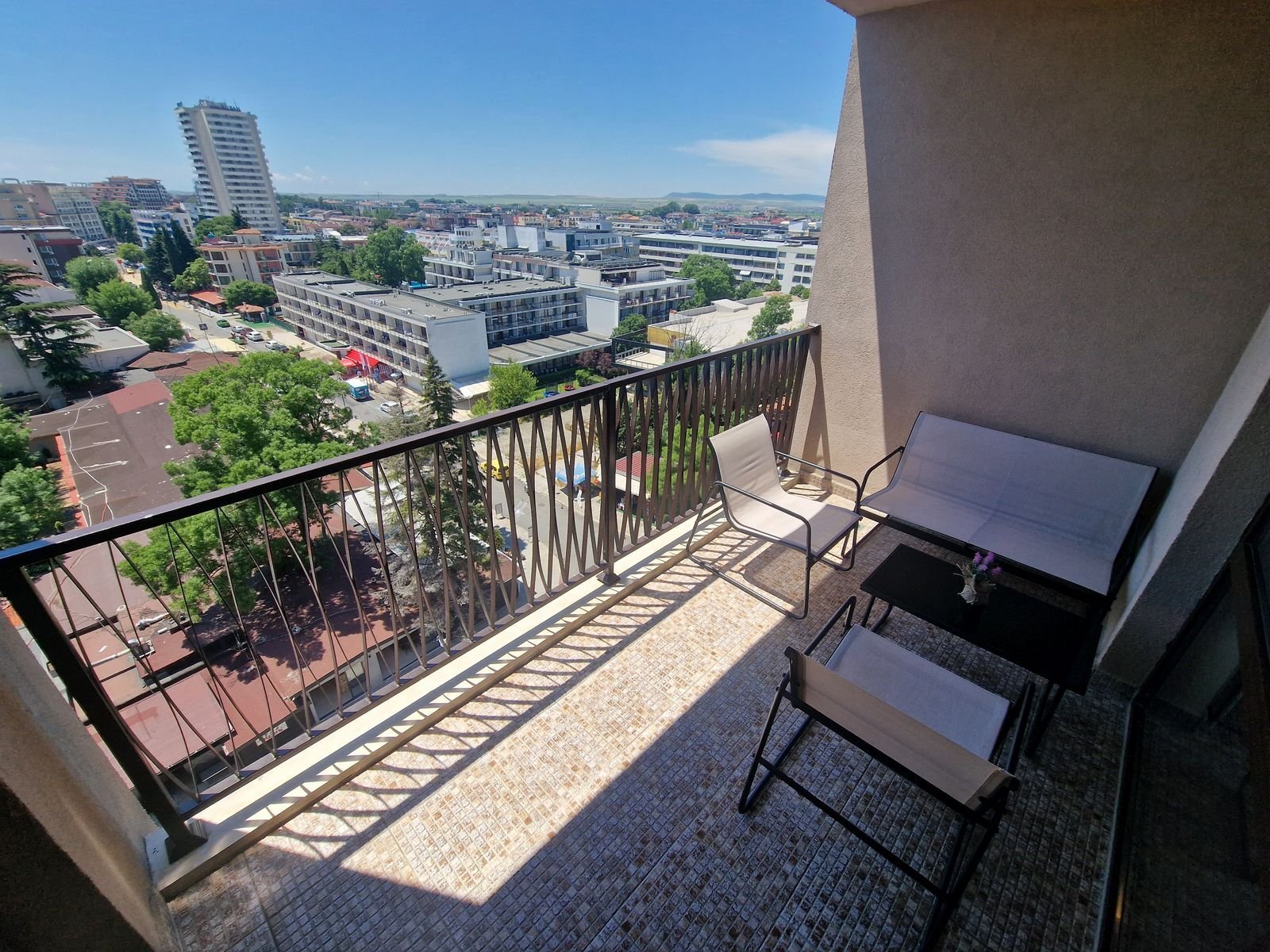 2-room apartment with sea and city views at Barceló Royal Beach, Sunny Beach, Bulgaria