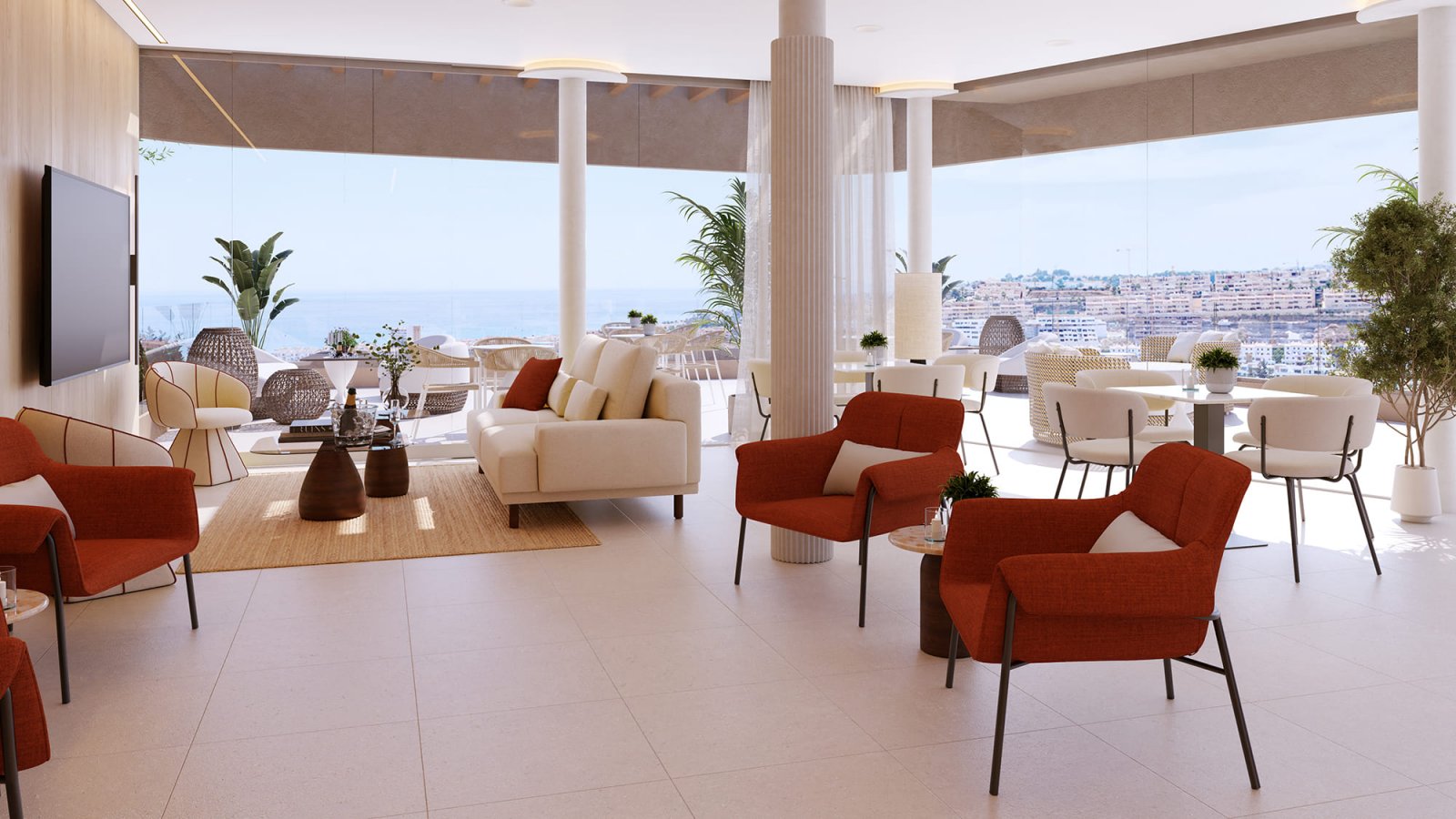 Elegant apartment by the sea, Las Lagunas de Mijas