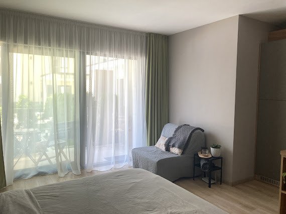 Studio with pool and sea view in the Open Sea complex, Byala, Bulgaria