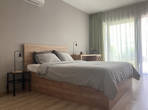 Studio with pool and sea view in the Open Sea complex, Byala, Bulgaria