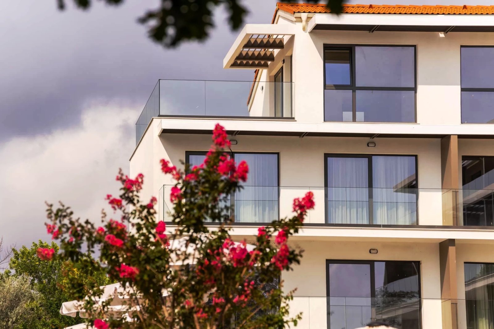 Studio with pool and sea view in the Open Sea complex, Byala, Bulgaria