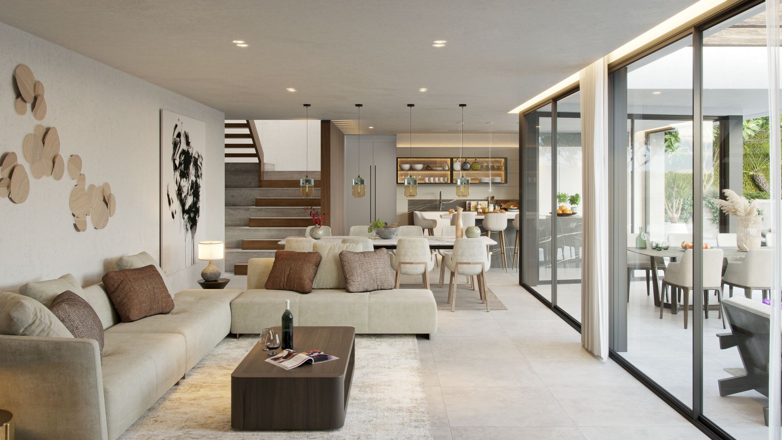 Luxury villa with pool, sea views, Málaga