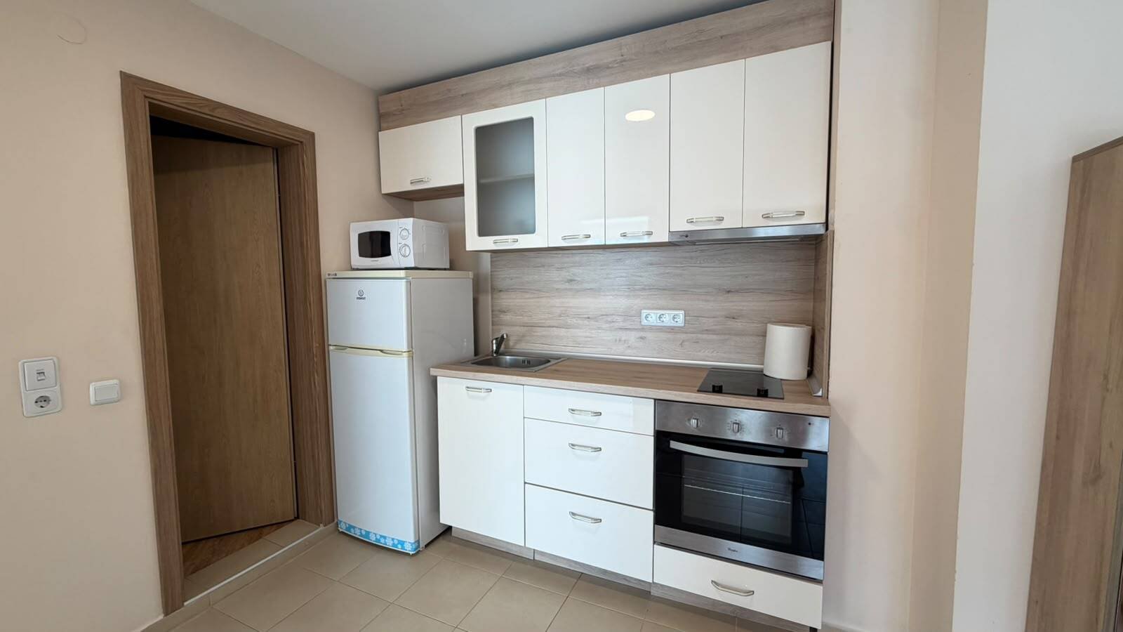 Two-room apartment with sea view in the Premier Fort Beach complex in Sveti Vlas, Bulgaria