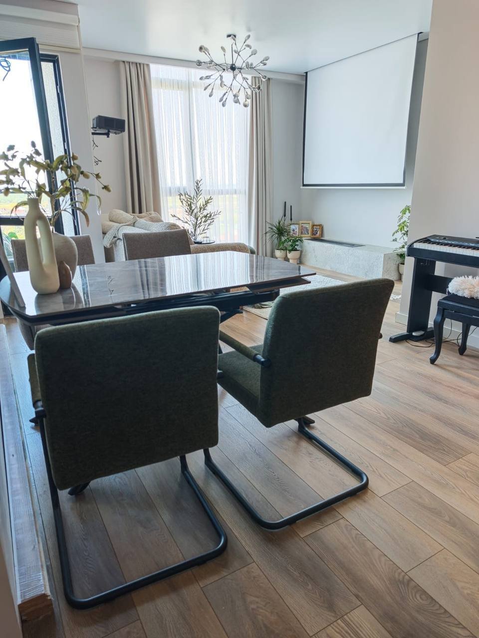 Modern 3-room apartment with mountain view, Batumi, Georgia – Elevated apartment on New Boulevard