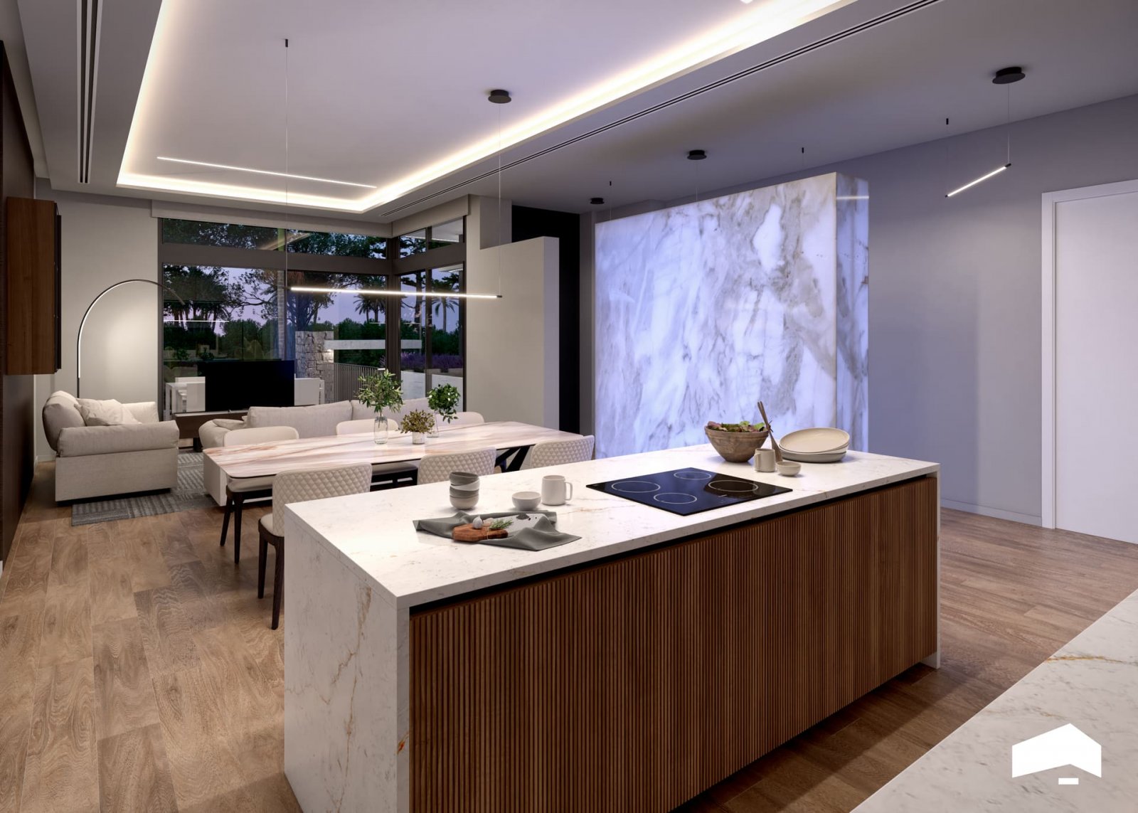 Generous house with pool on a 580 m² plot near Santa Rosalía, Murcia Spain