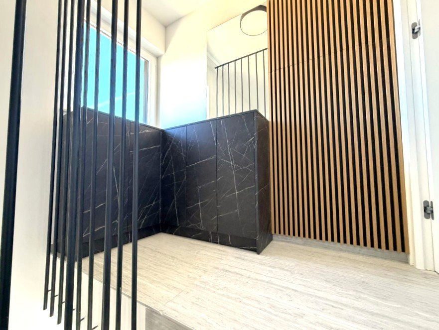 Penthouse mit zwei großen Terrassen und Meerblick, Mandre, Insel Pag