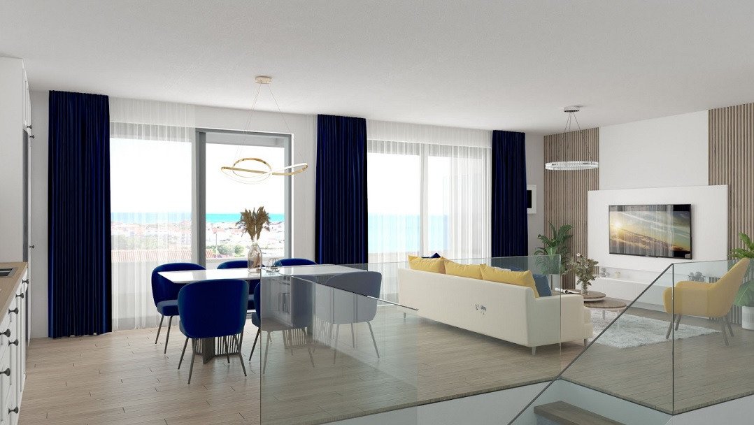 Spacious four-room apartment with garden and parking near the sea – Povljana, Croatia