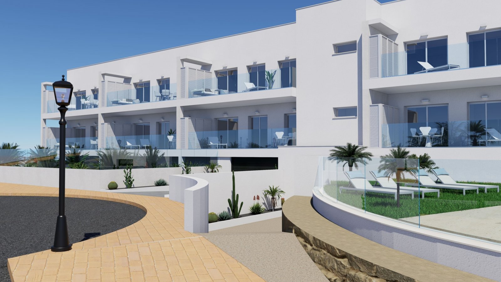 Elegant apartment by the sea, shared pool, Mojácar