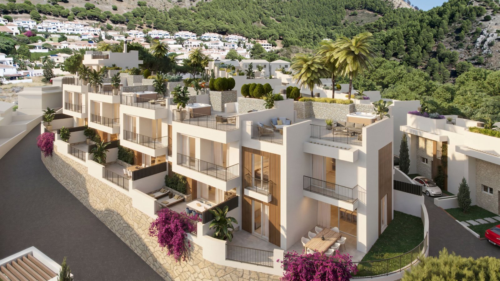 Luxury villas with sea views, Buenavista, Alicante