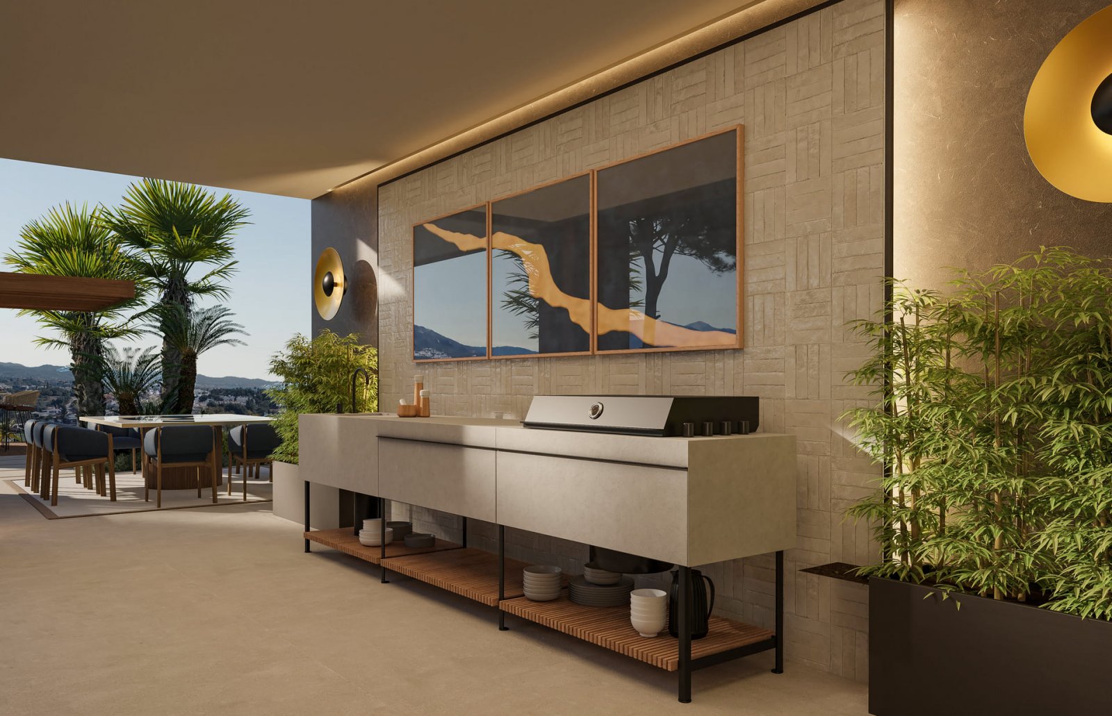 Luxusvilla mit Meerblick, exklusives Marbella