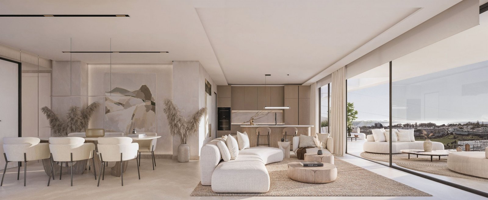 Luxusapartment am Meer, Golfplatz, Estepona