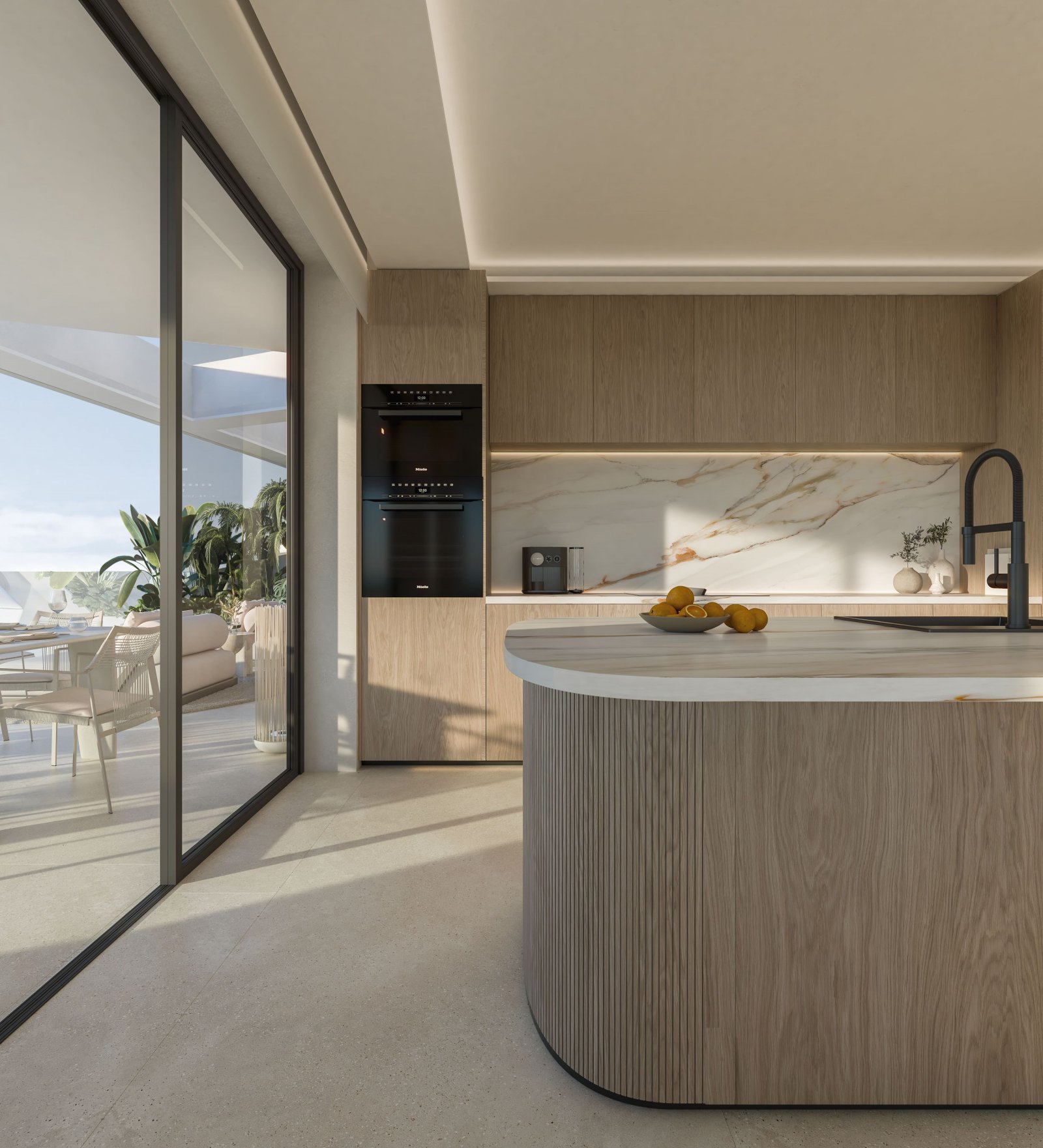 Exklusive Ferienwohnung am Meer, Golfplatz, Estepona