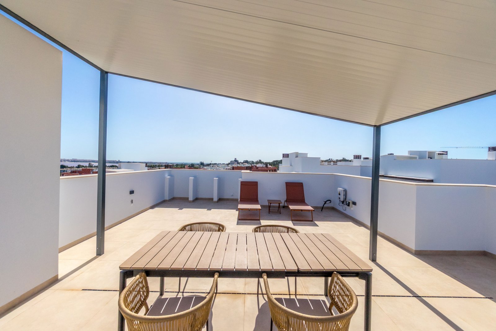 Moderner Bungalow in Meeresnähe, Gemeinschaftspool, Torrevieja