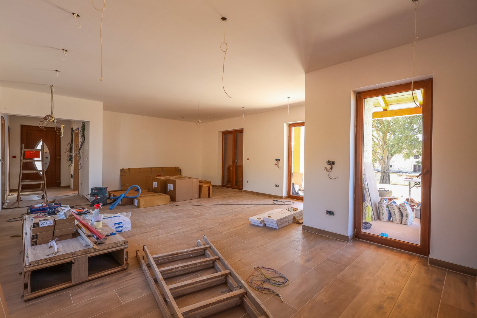 Elegant house with pool and sea view, Kaštelir-Labinci, Croatia