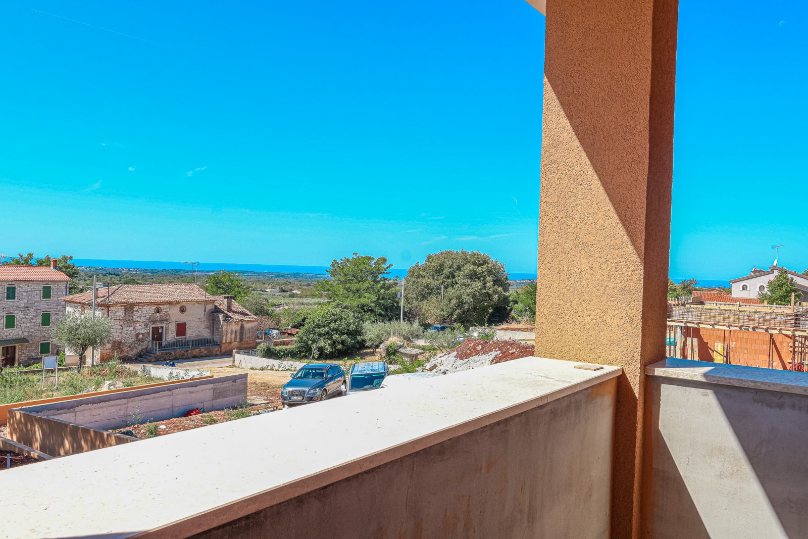 Elegant house with pool and sea view, Kaštelir-Labinci, Croatia