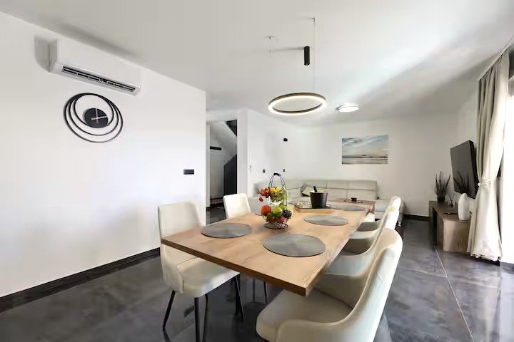 Modern house with pool and roof terrace, Vrsi-Mulo, Croatia