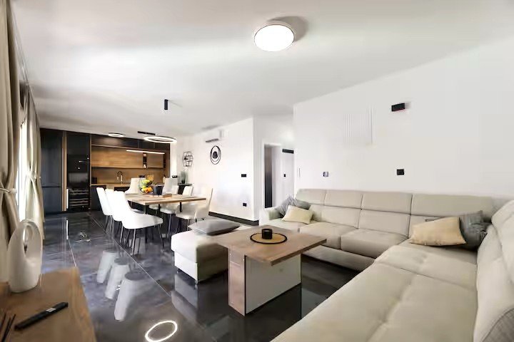 Modern house with pool and roof terrace, Vrsi-Mulo, Croatia