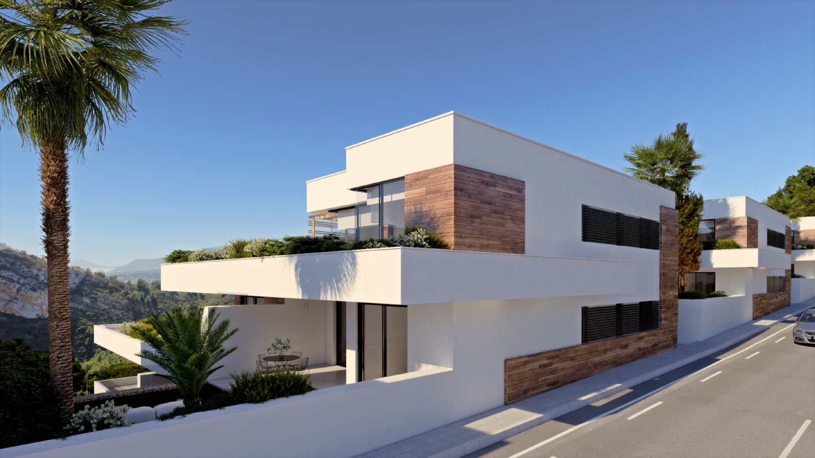 Modernes Apartment Cumbre del Sol, 2 km vom Meer entfernt, Benitachell