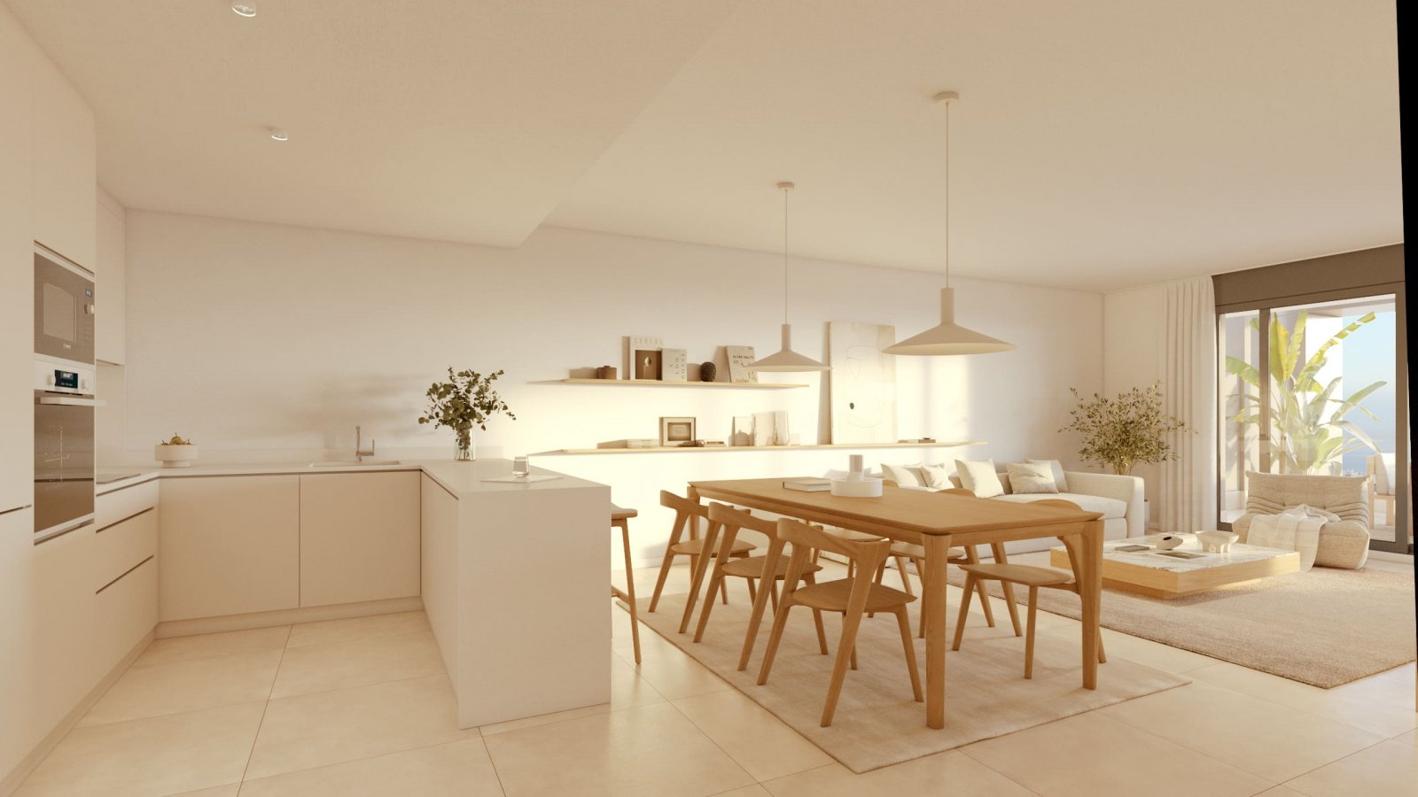 Exclusive apartments by the sea, quiet Estepona