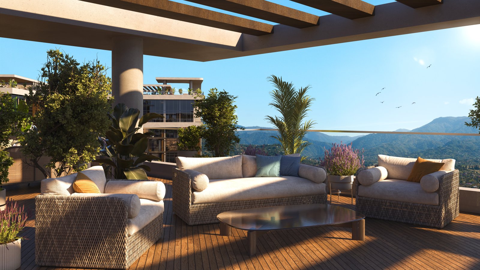 1-Bedroom apartment on a high floor at Artex Parkline – New Boulevard, Batumi, Georgia