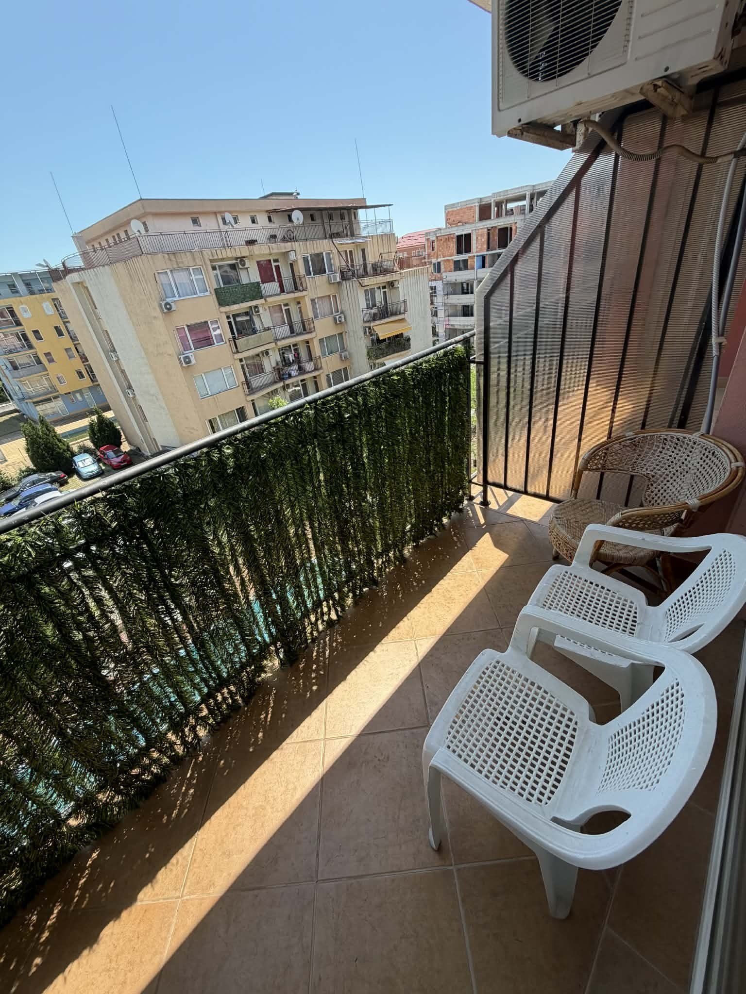 Studio with pool view in the Sunset 4 complex, Sunny Beach, Bulgaria
