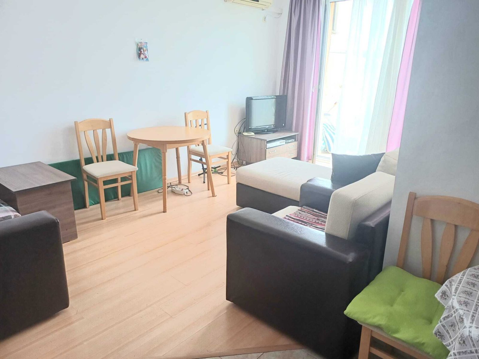 2-room apartment with pool view in Sunny Day 3 complex, Sunny Beach, Bulgaria