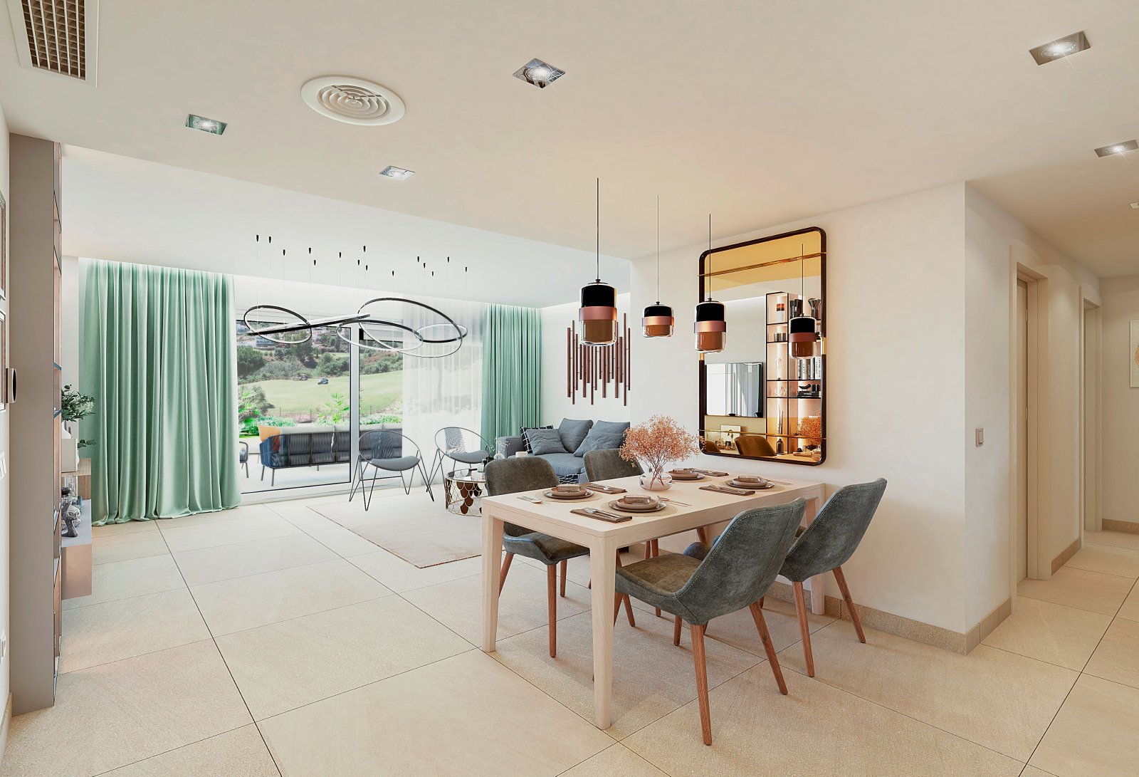 Stilvolle Apartments am Golfplatz, Mijas