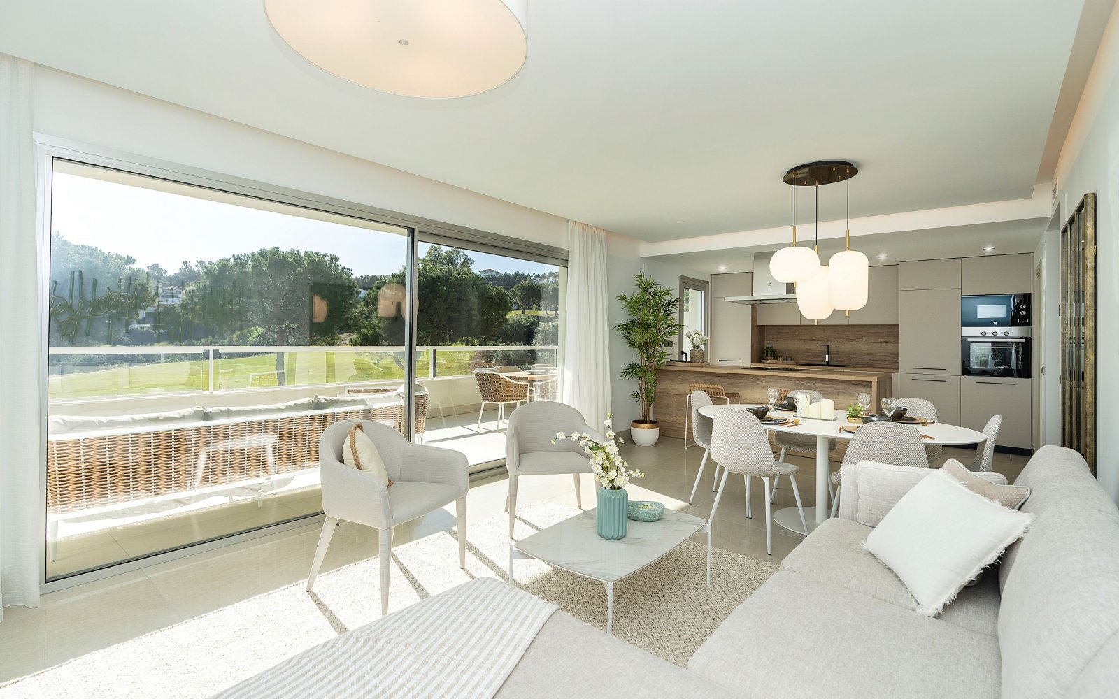 Stilvolle Apartments am Golfplatz, Mijas